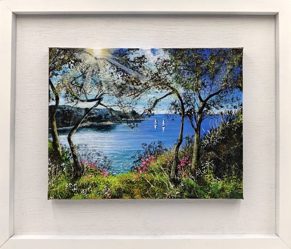 - Acrylic on Canvas, Painting by Liz Newbery, measuring 17 x 23 cm (H x W) framed at 30 x 35 cm £95